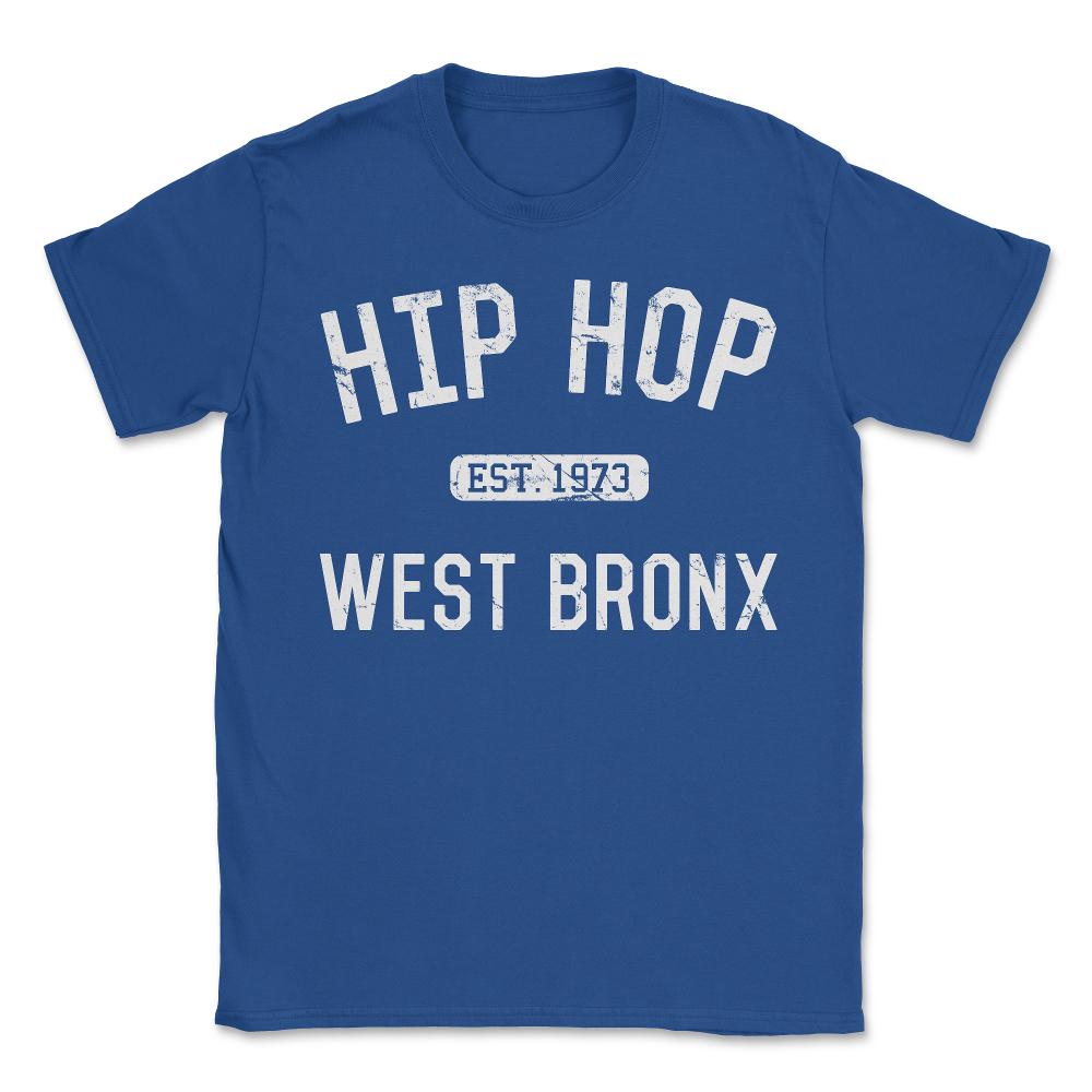Hip Hop Established 1979 - Unisex T-Shirt - Royal Blue