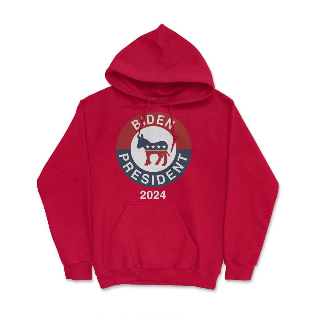 Biden For President 2024 - Hoodie - Red