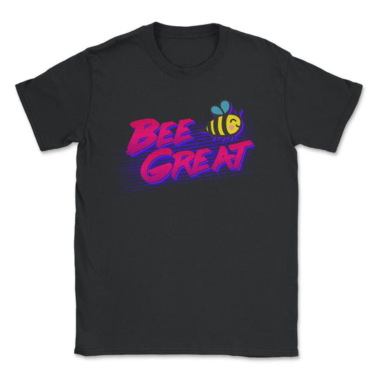Bee Great Retro - Unisex T-Shirt - Black