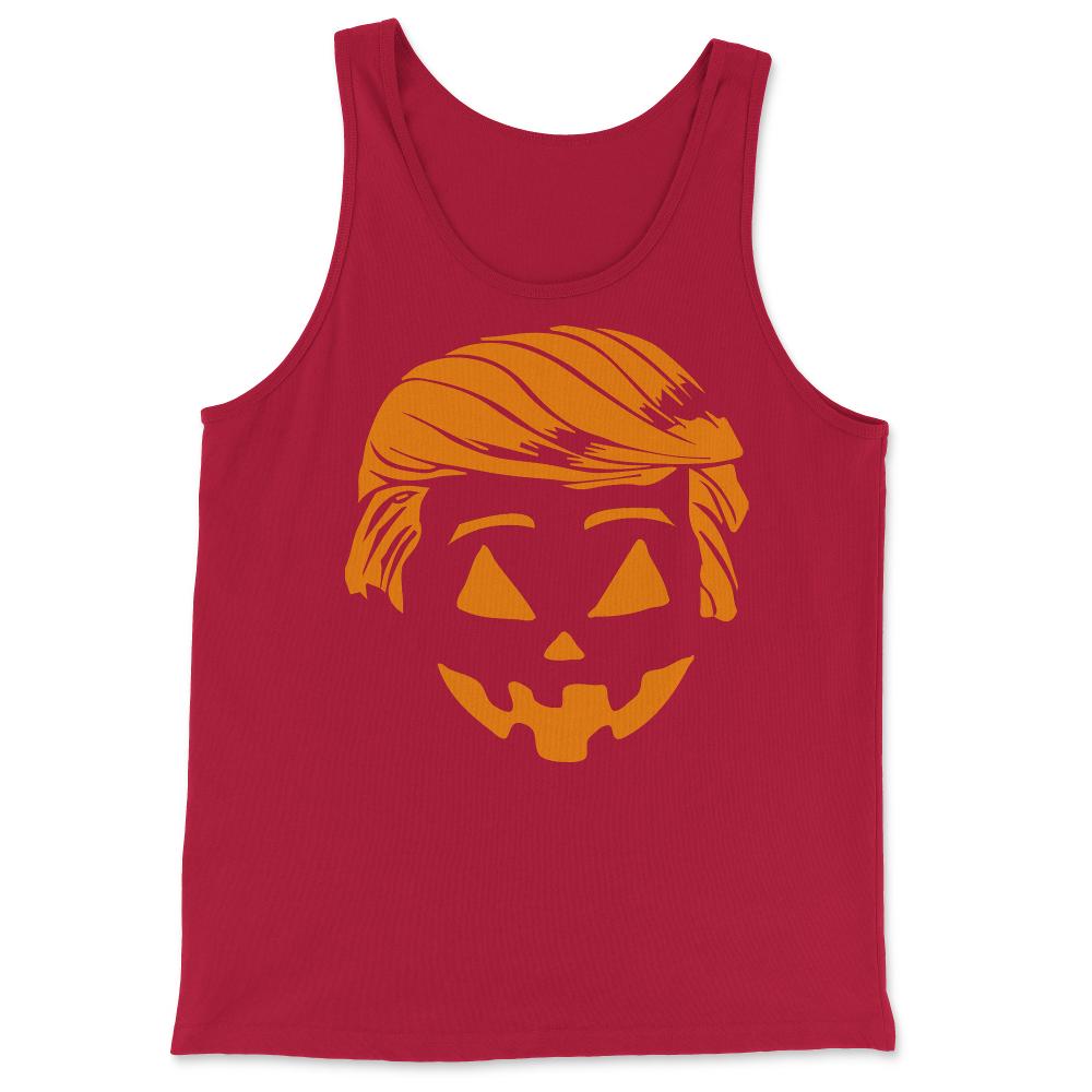 Trump Halloween Trumpkin Costume - Tank Top - Red
