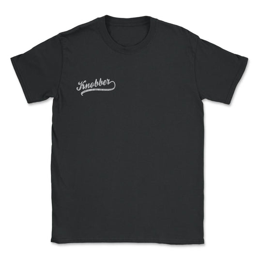 Retro Knobber - Unisex T-Shirt - Black