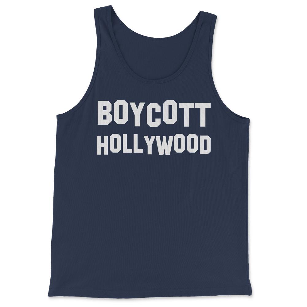 Boycott Hollywood - Tank Top - Navy