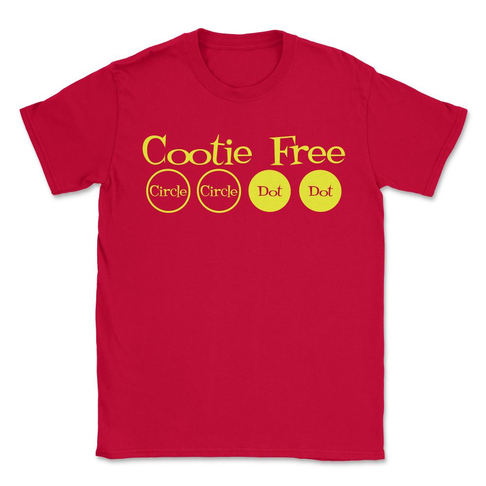 Cootie Free - Unisex T-Shirt - Red
