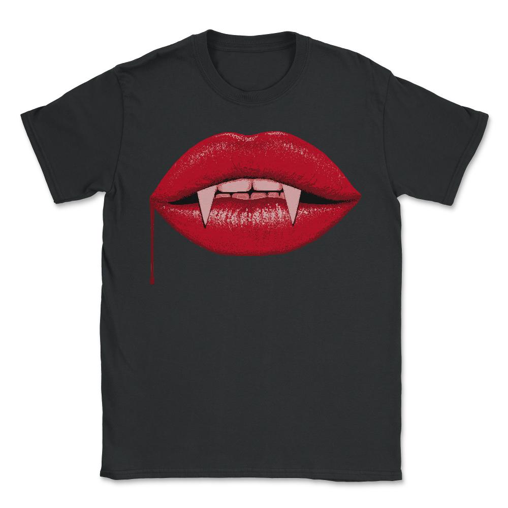 Vampire Lips - Unisex T-Shirt - Black