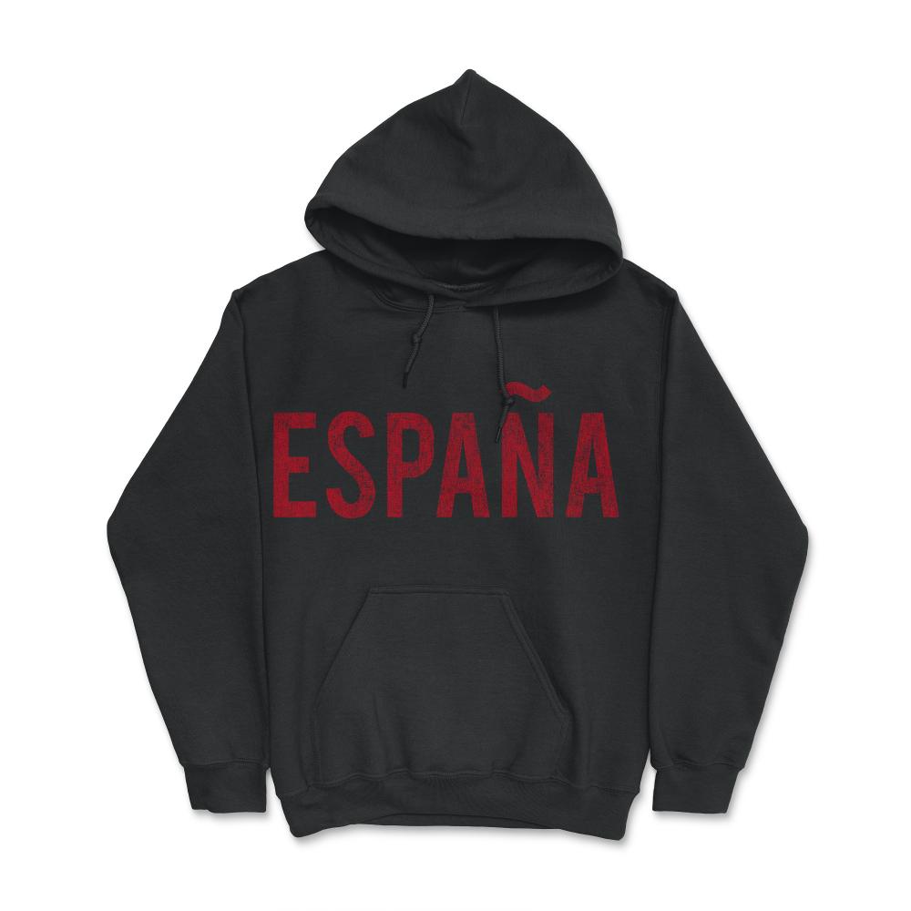Spain Espana Retro - Hoodie - Black