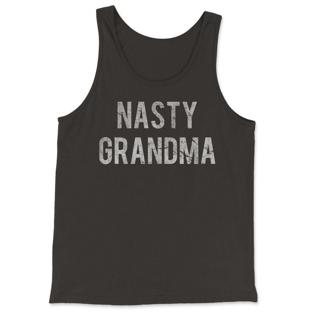Nasty Grandma Retro - Tank Top - Black