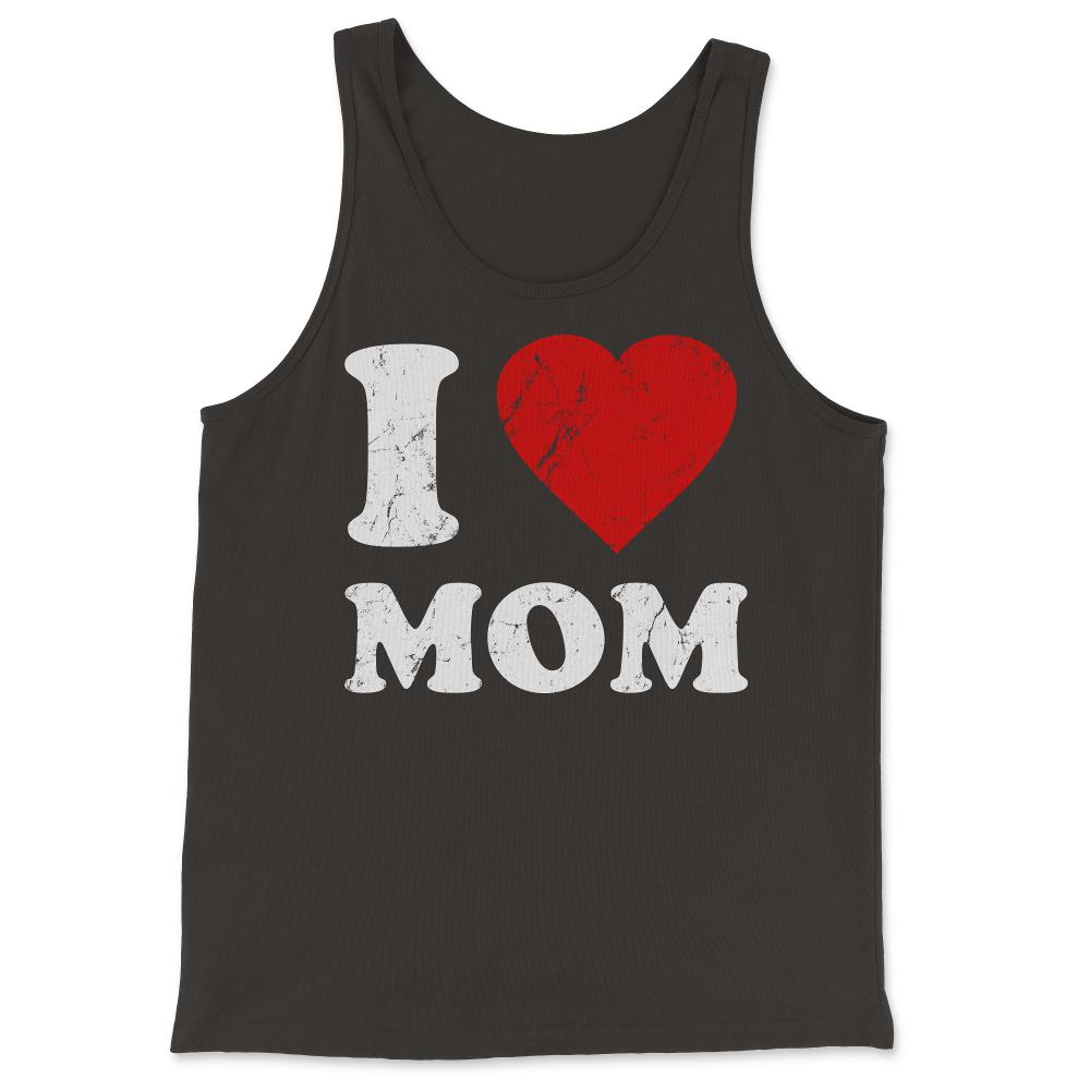 I Love Mom - Tank Top - Black