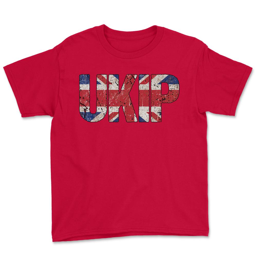 UKIP UK Independence Party - Youth Tee - Red