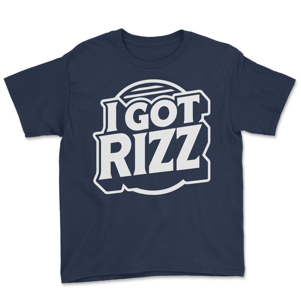 I Got Rizz - Youth Tee - Navy