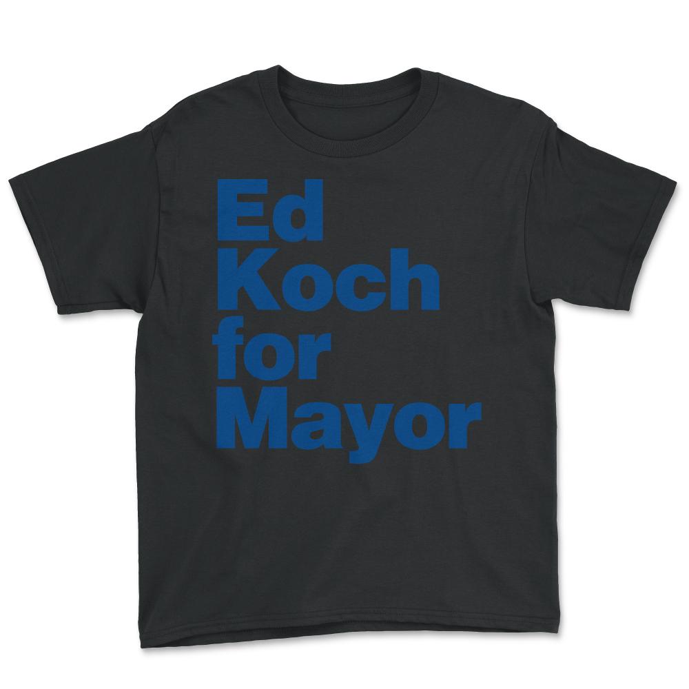 Ed Koch For Mayor - Youth Tee - Black