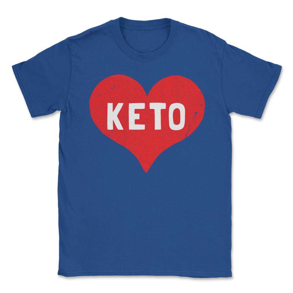 Keto Is Love - Unisex T-Shirt - Royal Blue