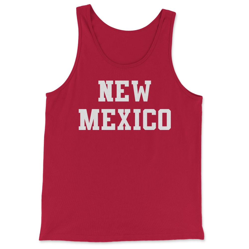New Mexico - Tank Top - Red