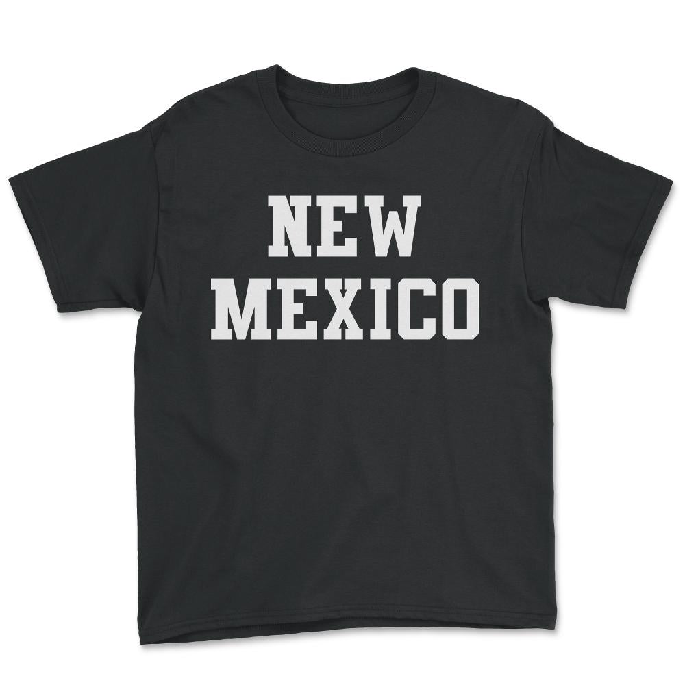 New Mexico - Youth Tee - Black