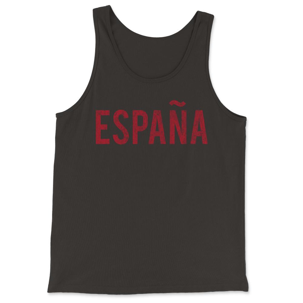 Spain Espana Retro - Tank Top - Black