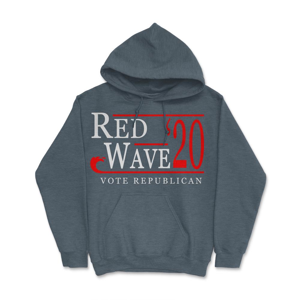 Red Wave Vote Republican 2020 Election - Hoodie - Dark Grey Heather