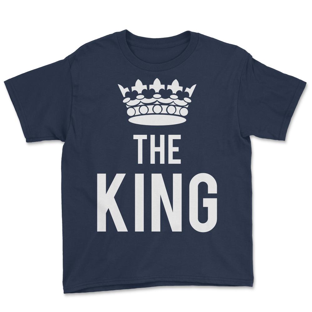 The King - Youth Tee - Navy