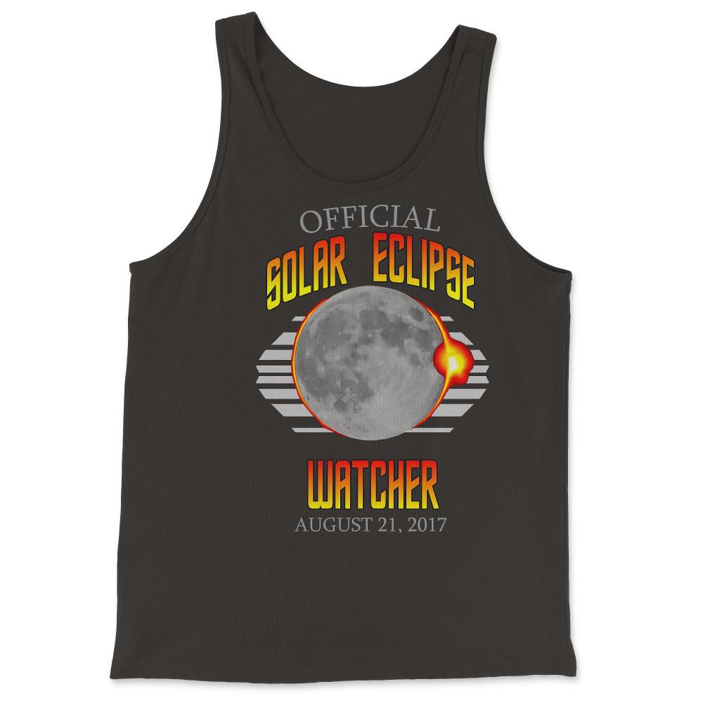 Official Solar Eclipse Watcher - Tank Top - Black