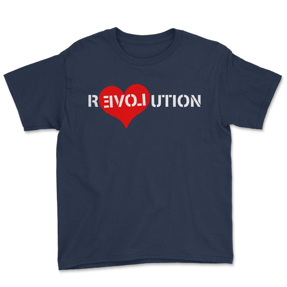 Revolution Of Love - Youth Tee - Navy