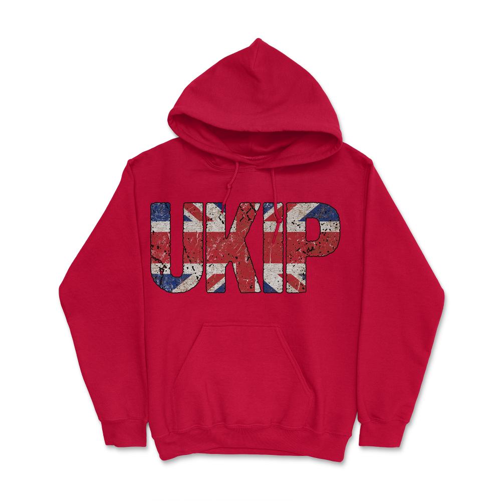 UKIP UK Independence Party - Hoodie - Red
