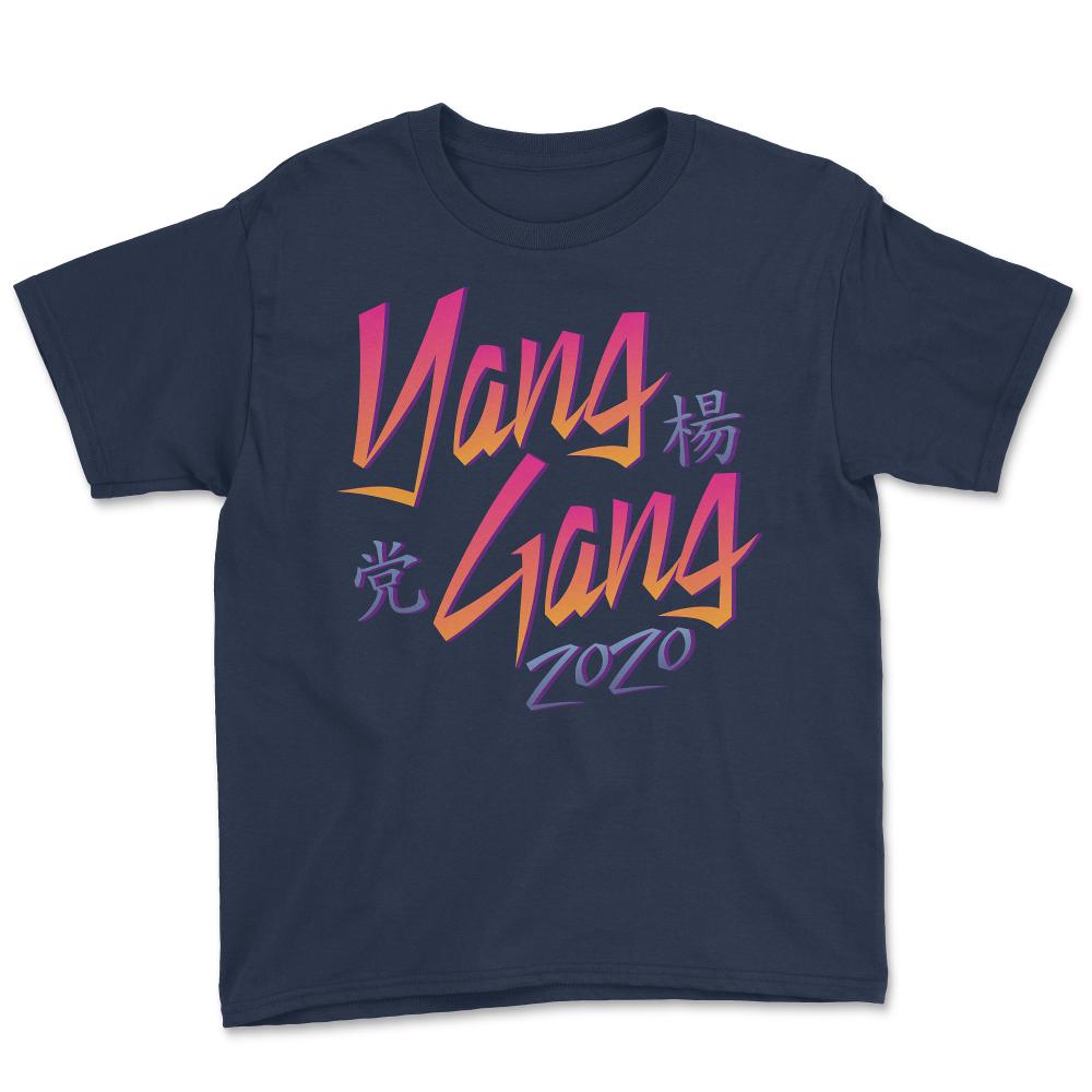 Yang Gang 2020 - Youth Tee - Navy