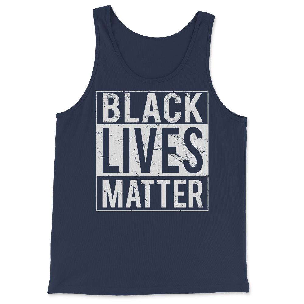 Black Lives Matter BLM - Tank Top - Navy