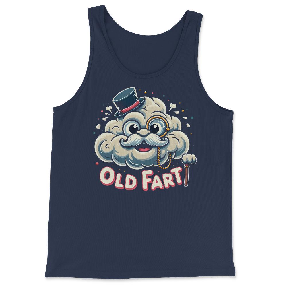 Old Fart Funny - Tank Top - Navy