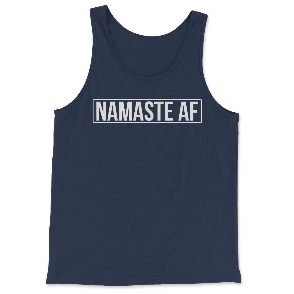 Namaste AF Yoga - Tank Top - Navy