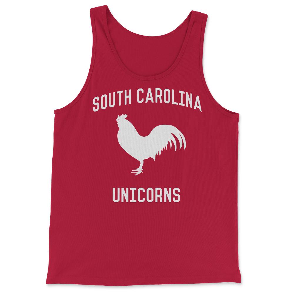 South Carolina Unicorns - Tank Top - Red
