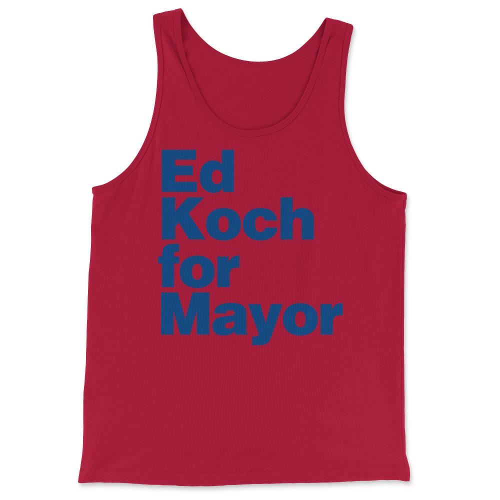 Ed Koch For Mayor - Tank Top - Red