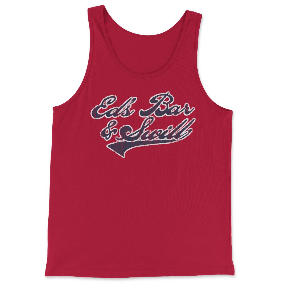 Eds Bar And Swill Retro - Tank Top - Red