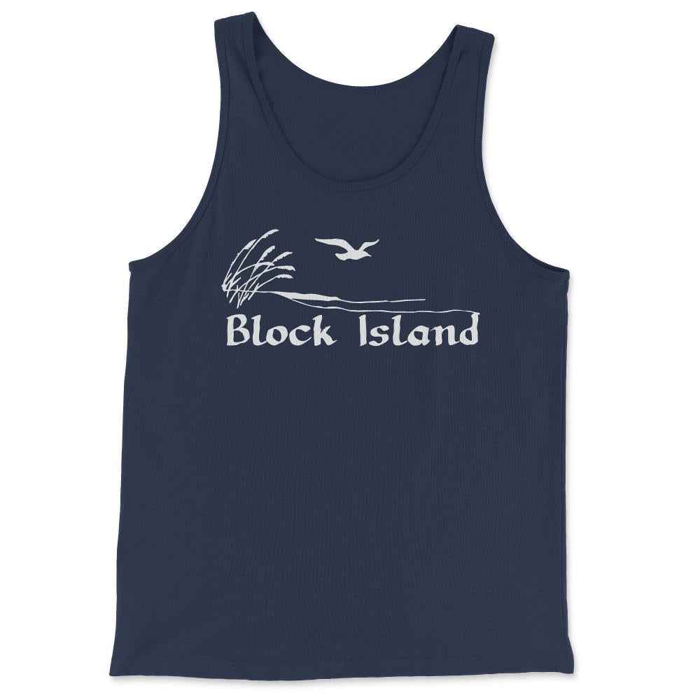 Block Island - Tank Top - Navy
