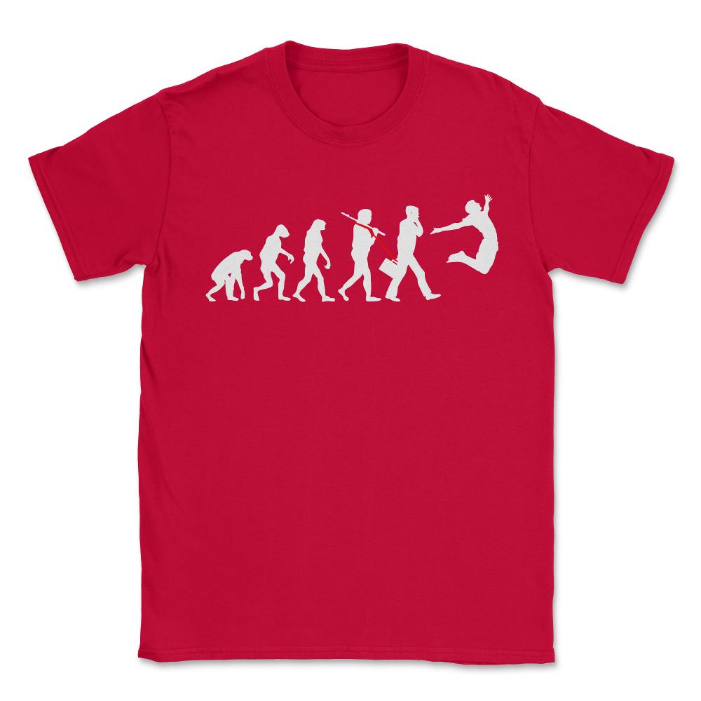 Black Exit Break Free T Shirt - Unisex T-Shirt - Red