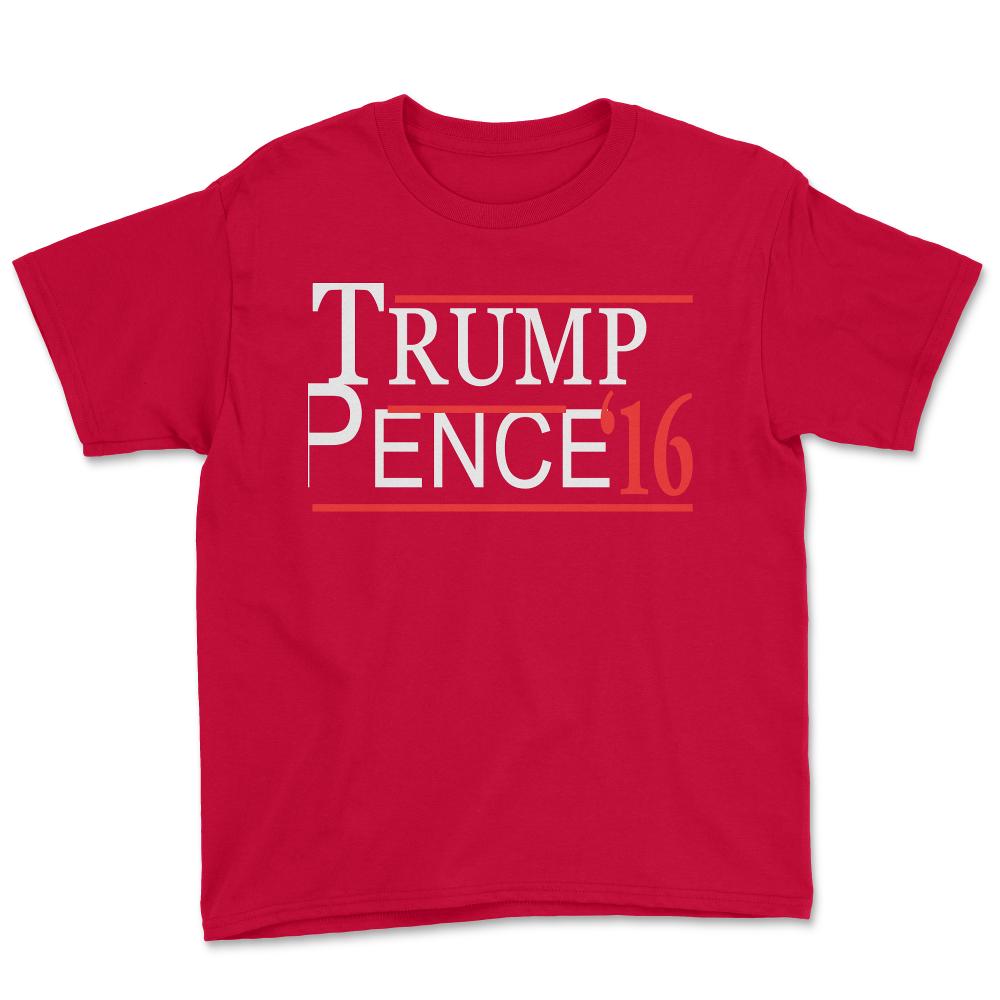 Trump Pence - Youth Tee - Red