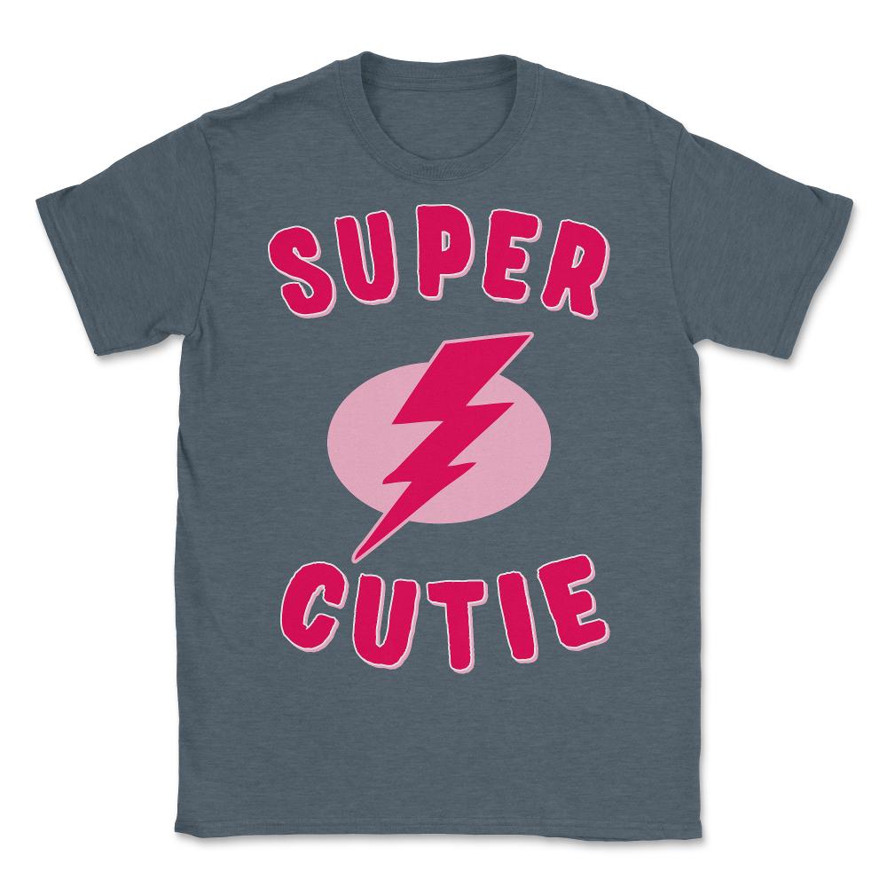 Super Cutie - Unisex T-Shirt - Dark Grey Heather