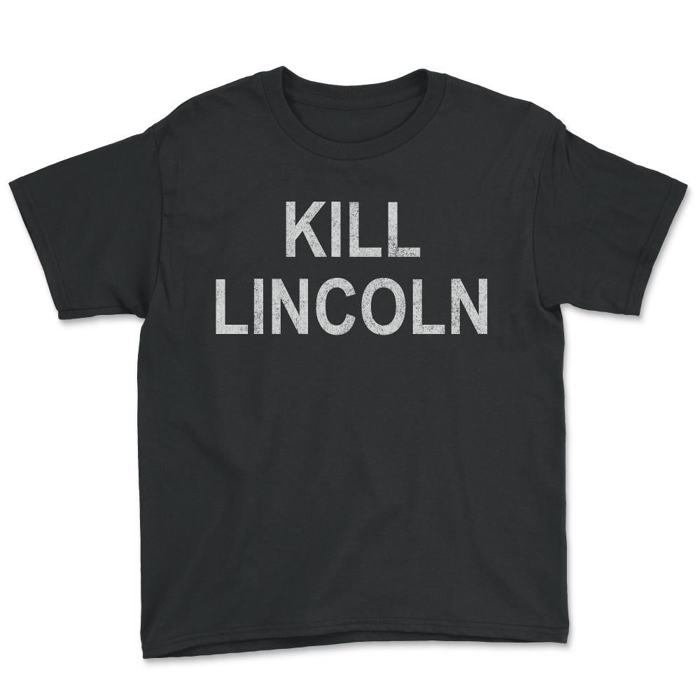 Kill Lincoln Retro - Youth Tee - Black