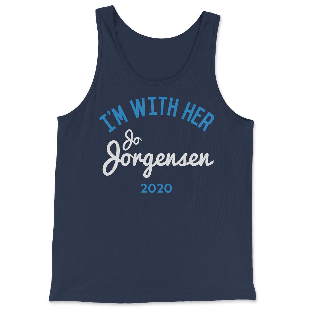 I'm With Her Jo Jorgensen Libertarian President 2020 - Tank Top - Navy