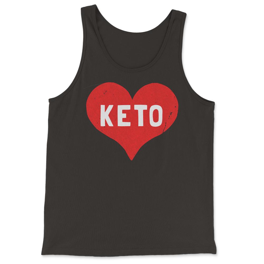 Keto Is Love - Tank Top - Black