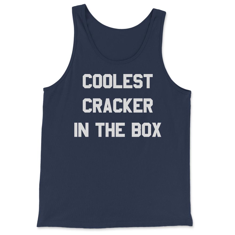 Coolest Cracker In The Box - Tank Top - Navy