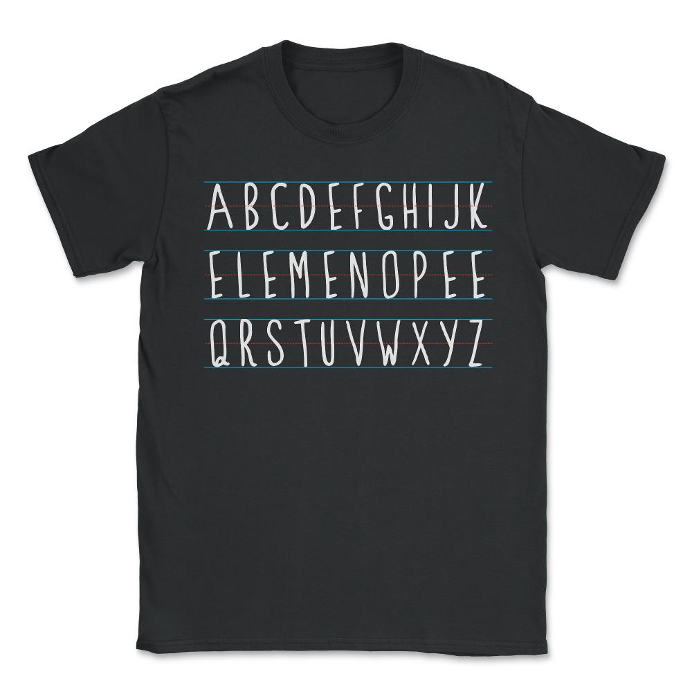 Alphabet Elemeno - Unisex T-Shirt - Black