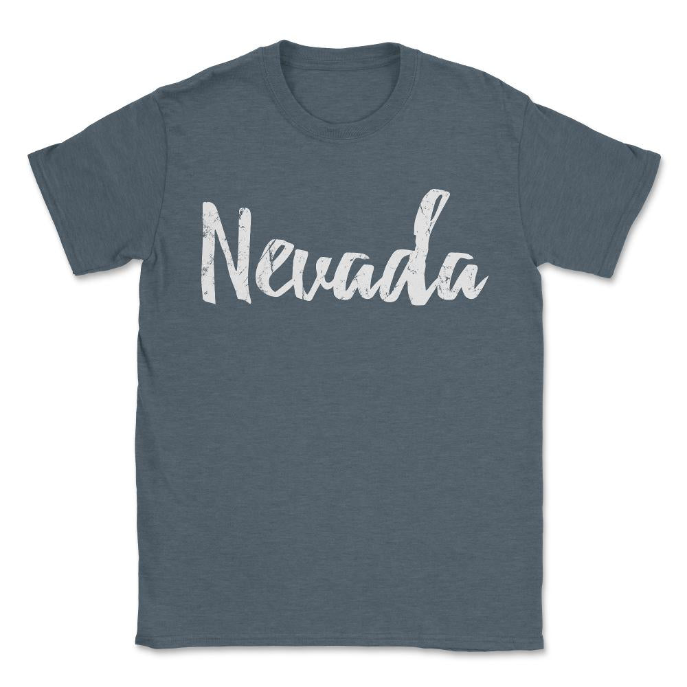 Nevada - Unisex T-Shirt - Dark Grey Heather