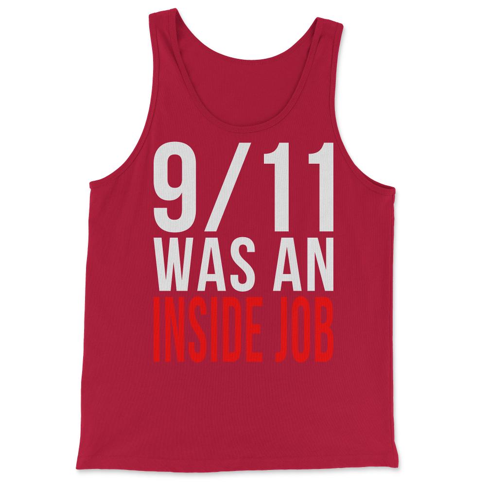 911 Was An Inside Job - Tank Top - Red