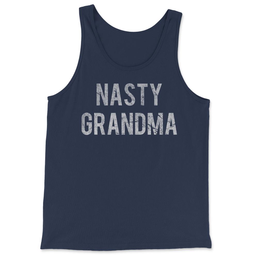 Nasty Grandma Retro - Tank Top - Navy