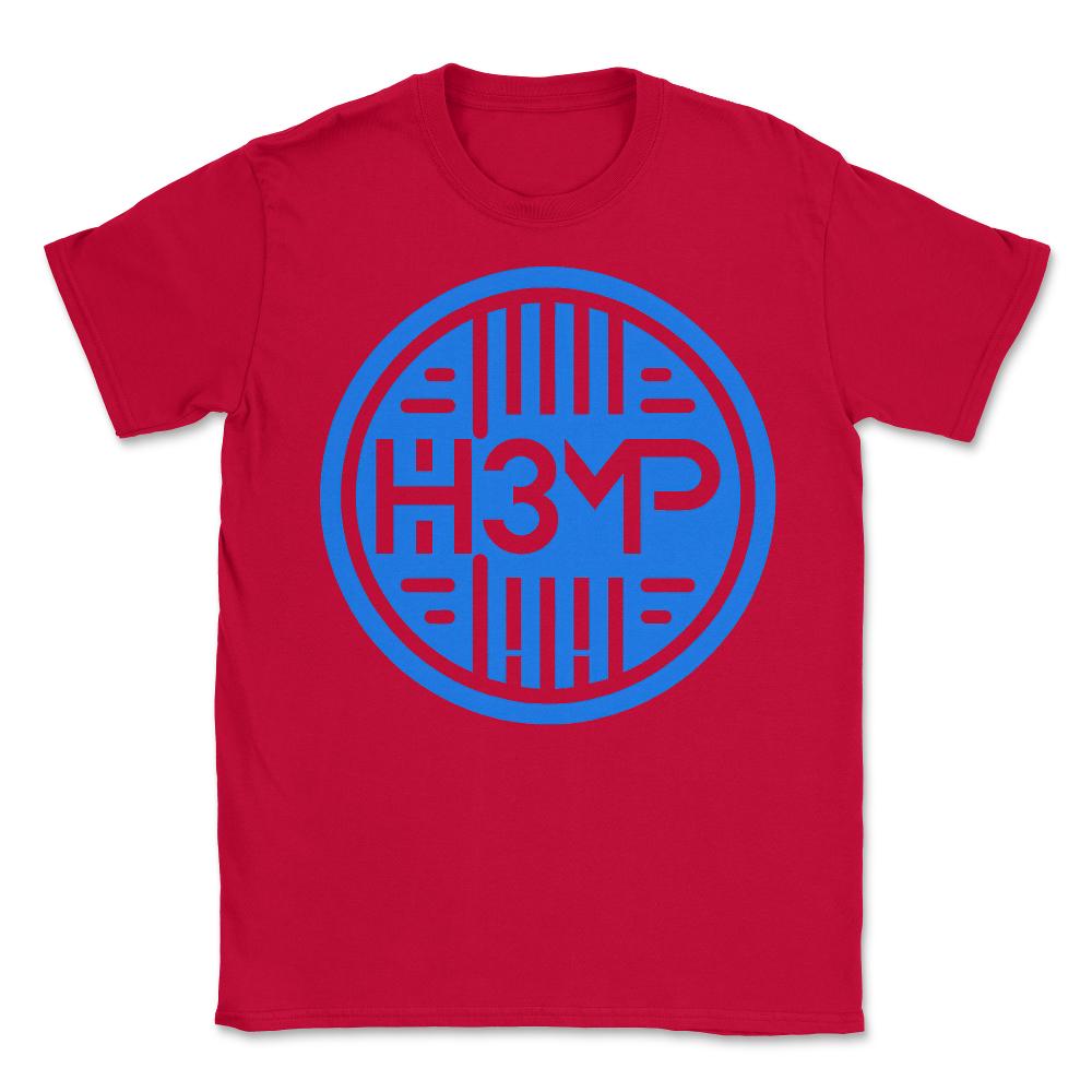 DJ H3MP Official Logo - Unisex T-Shirt - Red