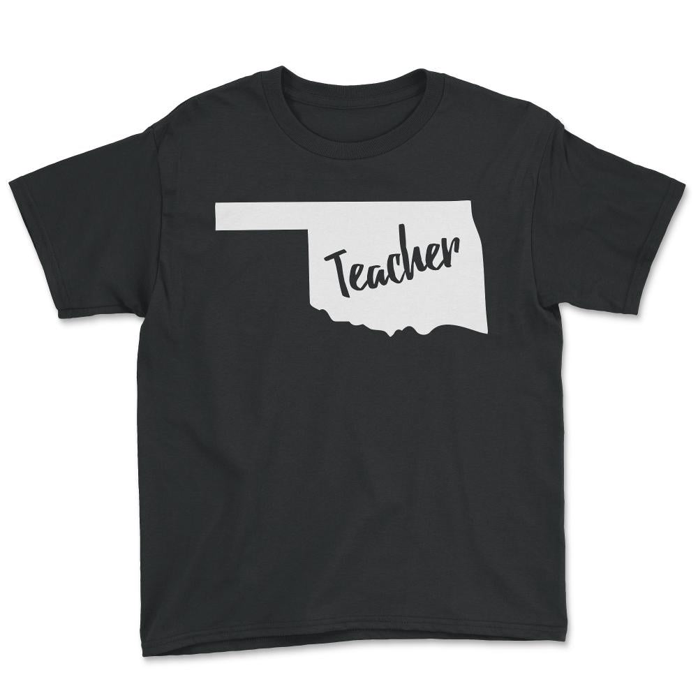 Oklahoma Teacher - Youth Tee - Black