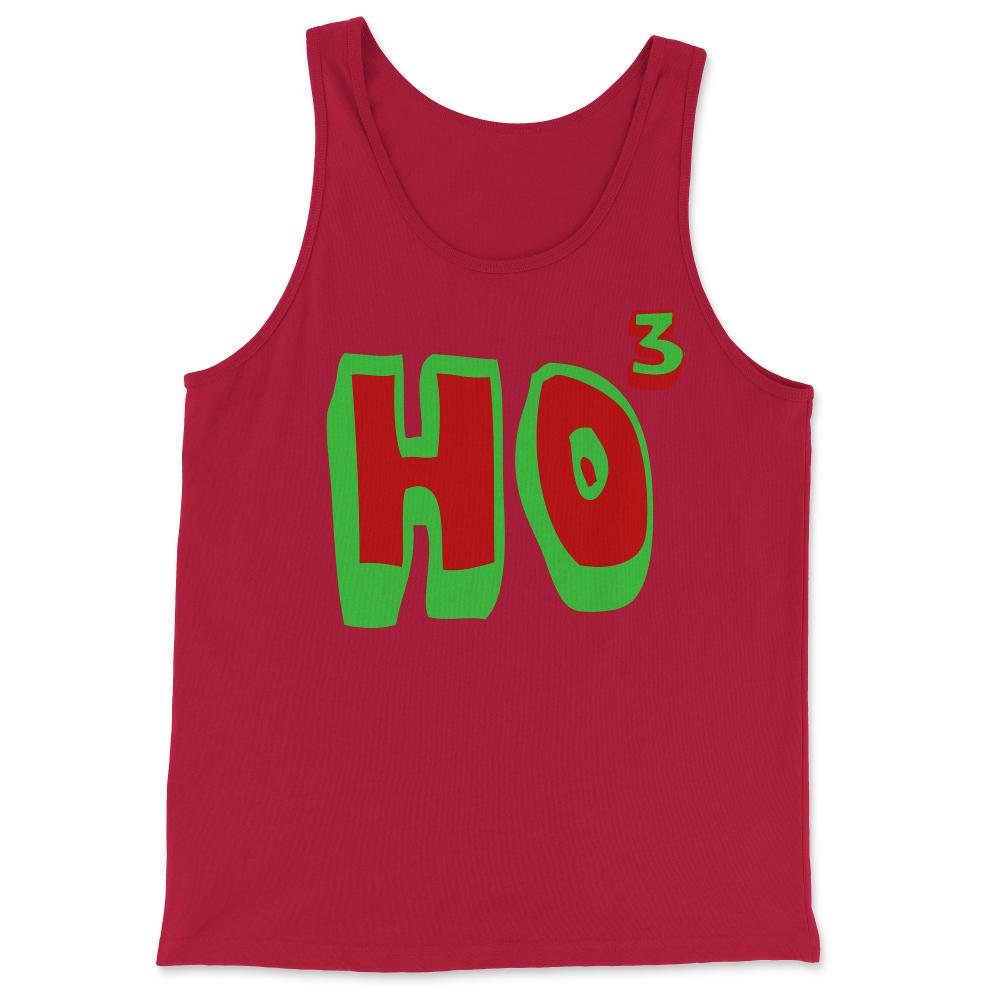 Ho Ho Ho Ho3 - Tank Top - Red