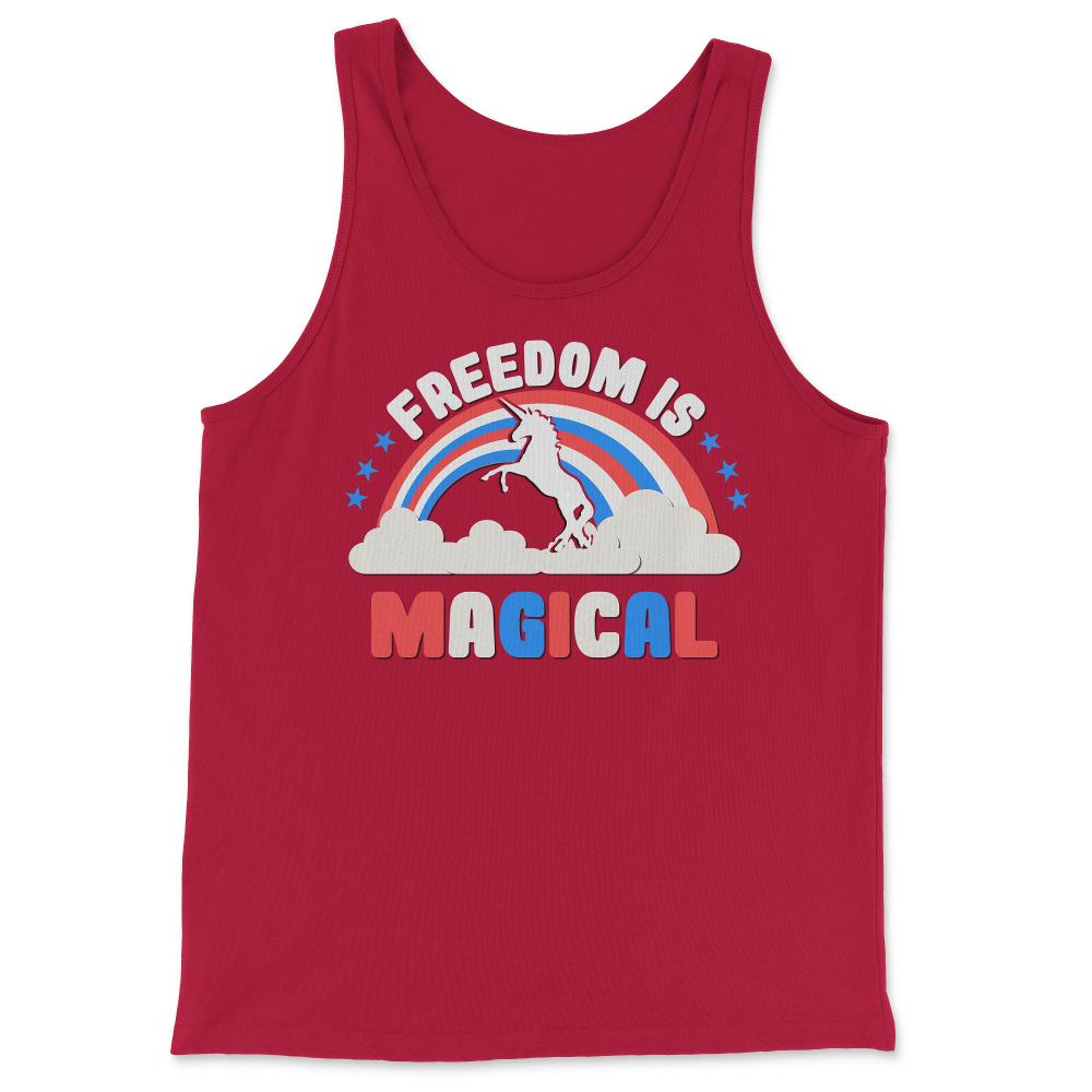 Freedom Is Magical - Tank Top - Red