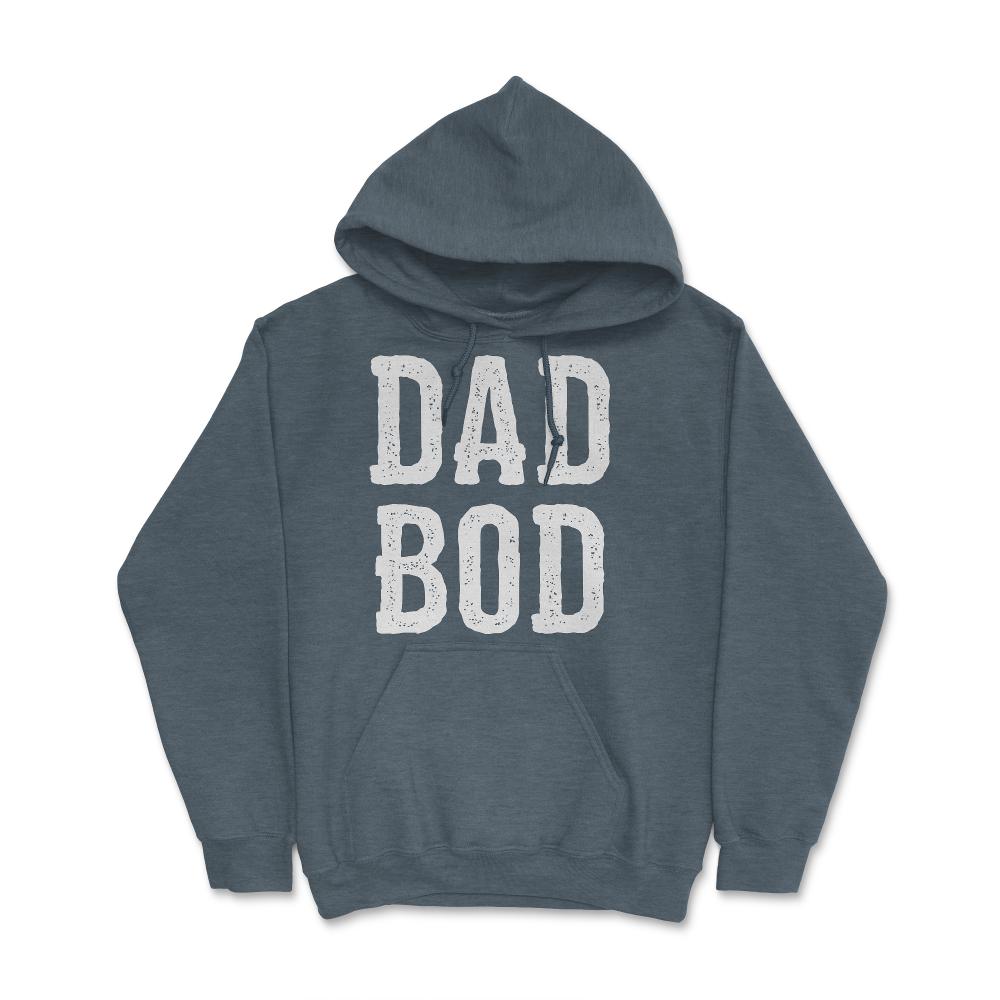 Dad Bod Fathers Day - Hoodie - Dark Grey Heather