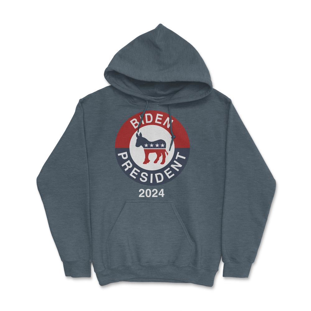 Biden For President 2024 - Hoodie - Dark Grey Heather