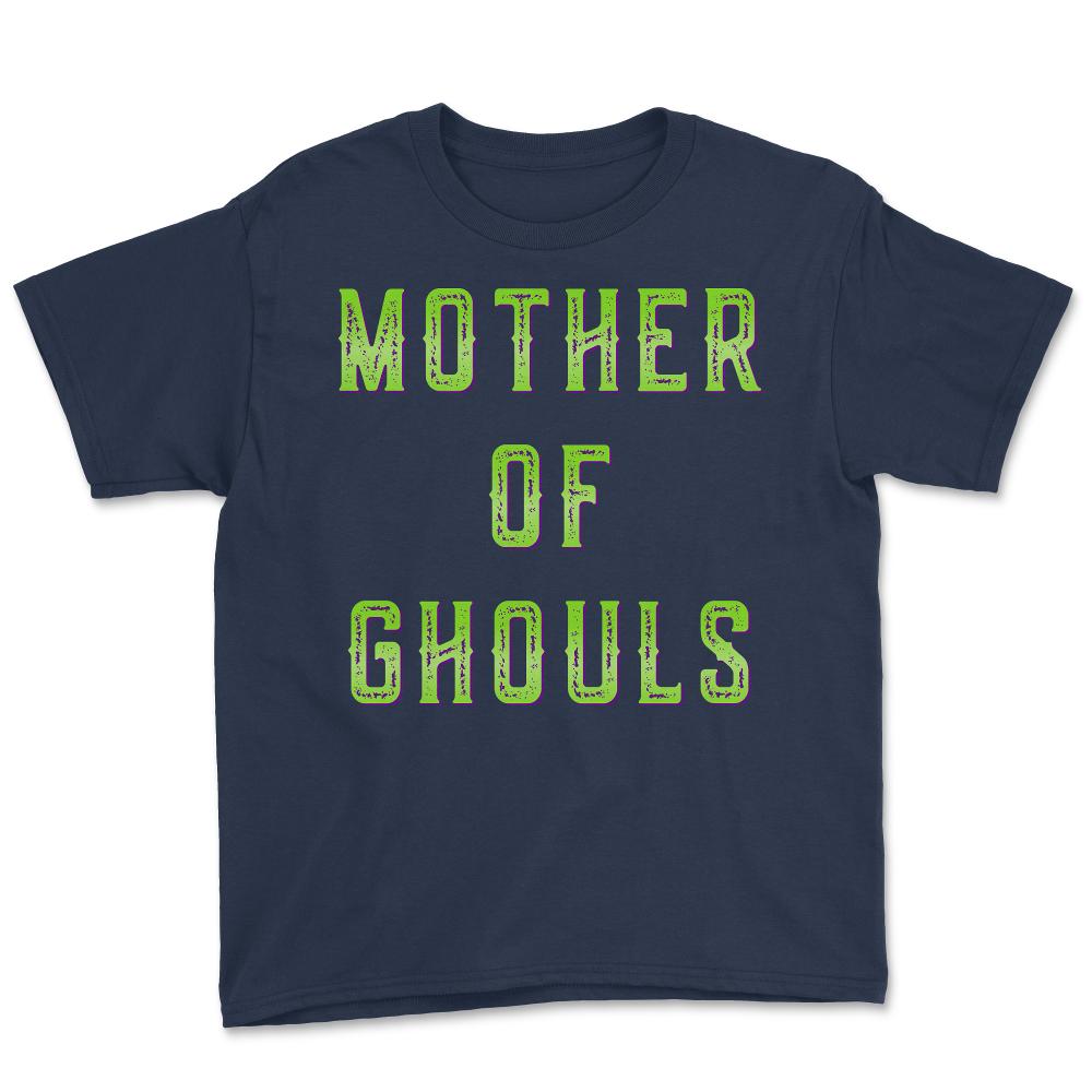 Mother Of Ghouls - Youth Tee - Navy
