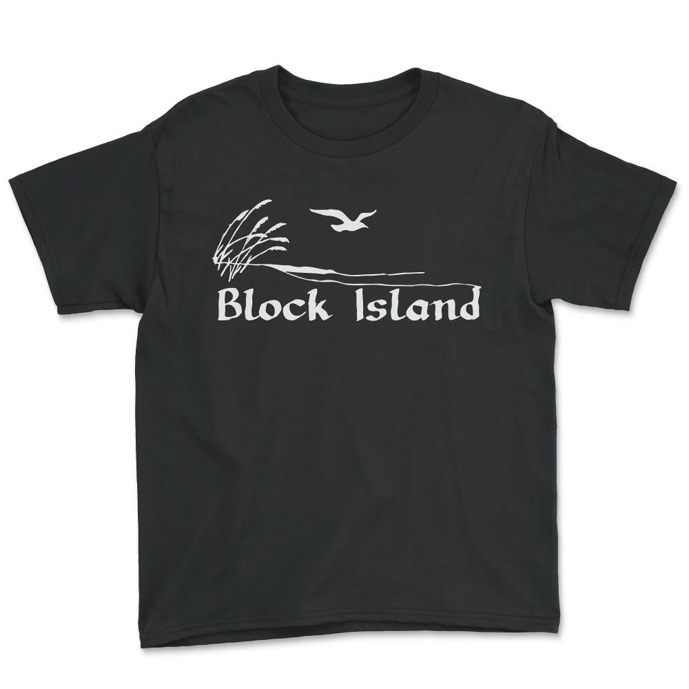 Block Island - Youth Tee - Black